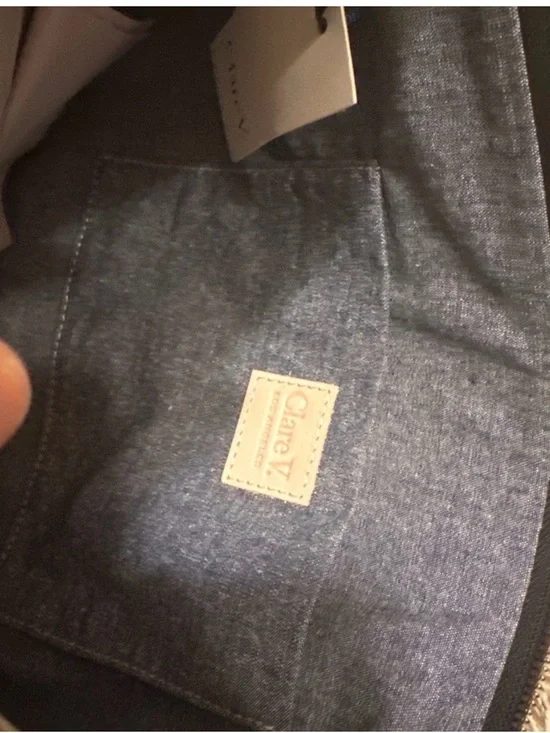 Clare V. Black Studded Shoulder Bag - Women - Picture 3 of 5